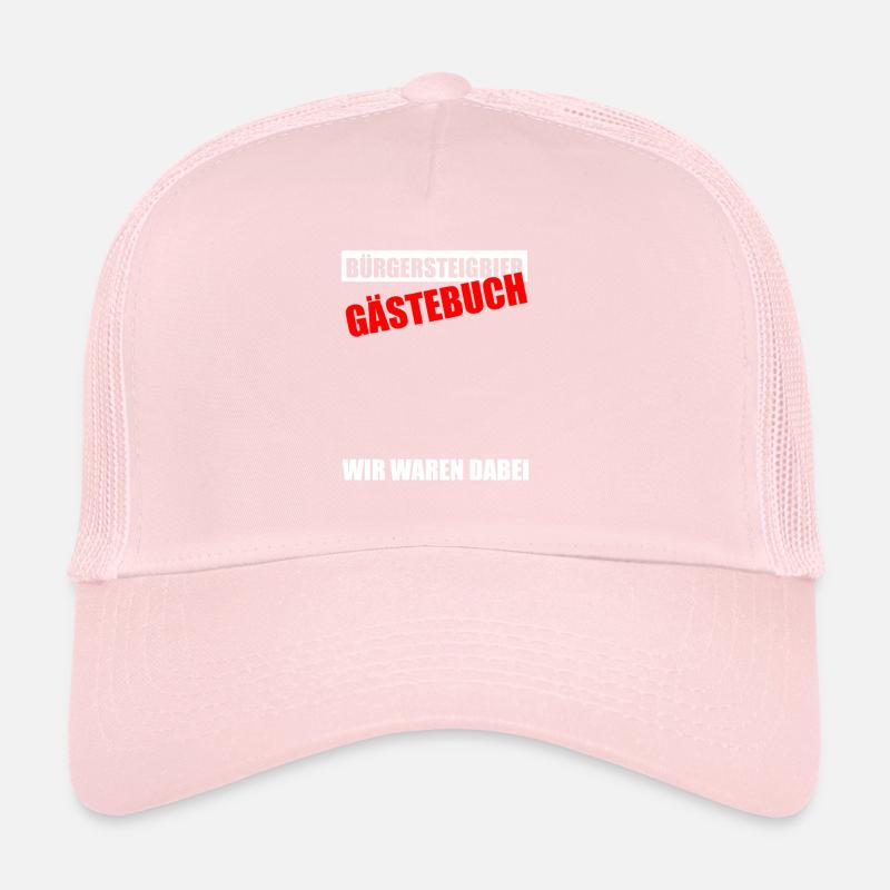 Gästebuch Bürgersteigbier Ortskontrollfahrt OKF Trucker Cap