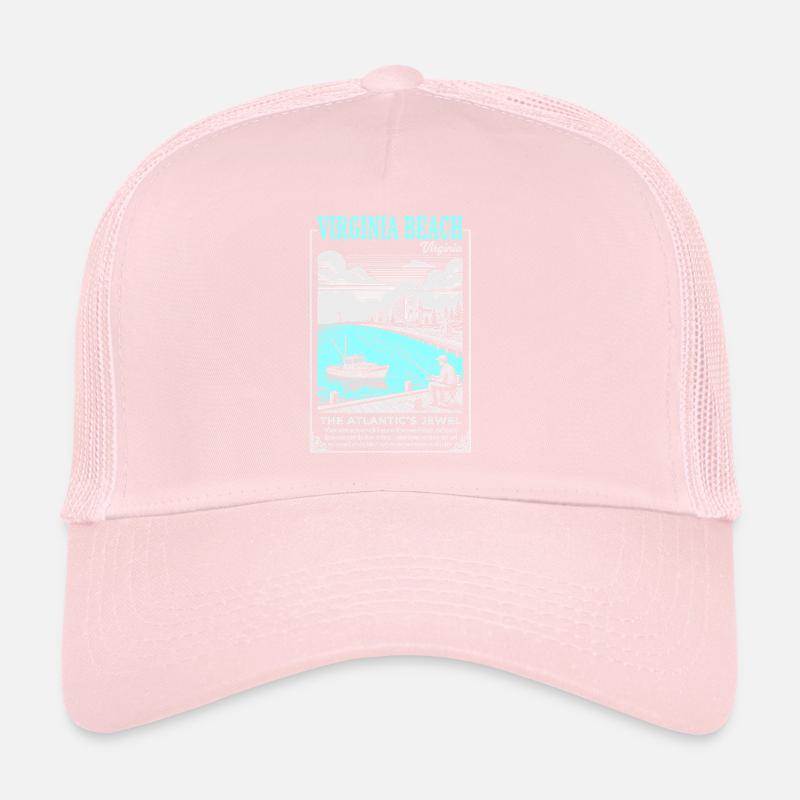 Joyau côtier de Virginia Beach Casquette trucker 