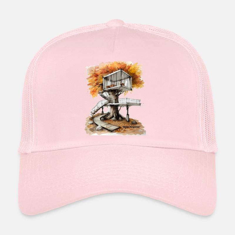 Autumn Treehouse Skydeck Trucker Cap