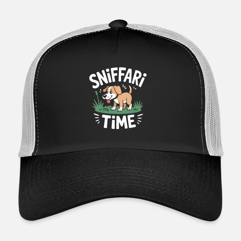 Sniffari Time Hund Nasenarbeit Spaß Trucker Cap