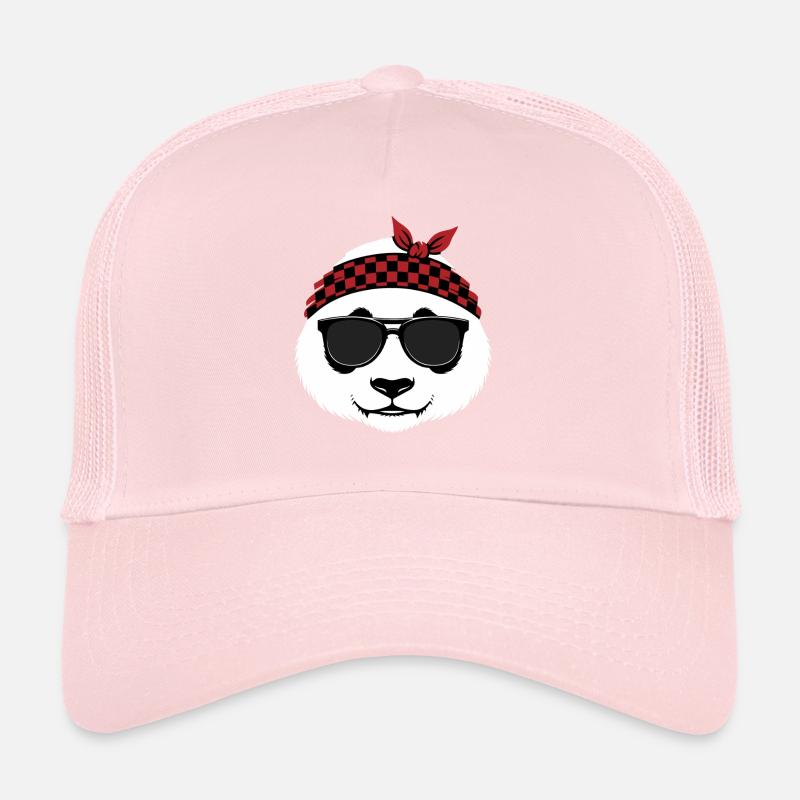 Lunettes de soleil Cool Panda Bear Casquette trucker 