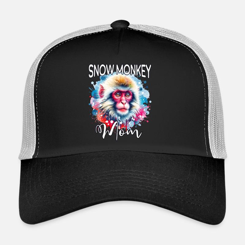 Maman Singe des Neiges Casquette trucker 
