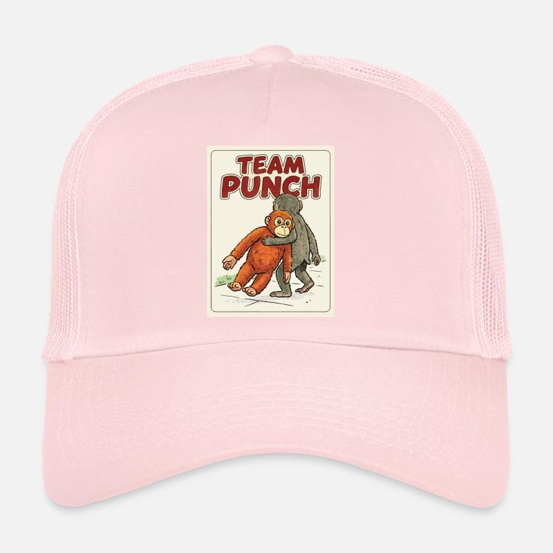 Coup de poing Bébé Singe Coup de poing Casquette trucker 