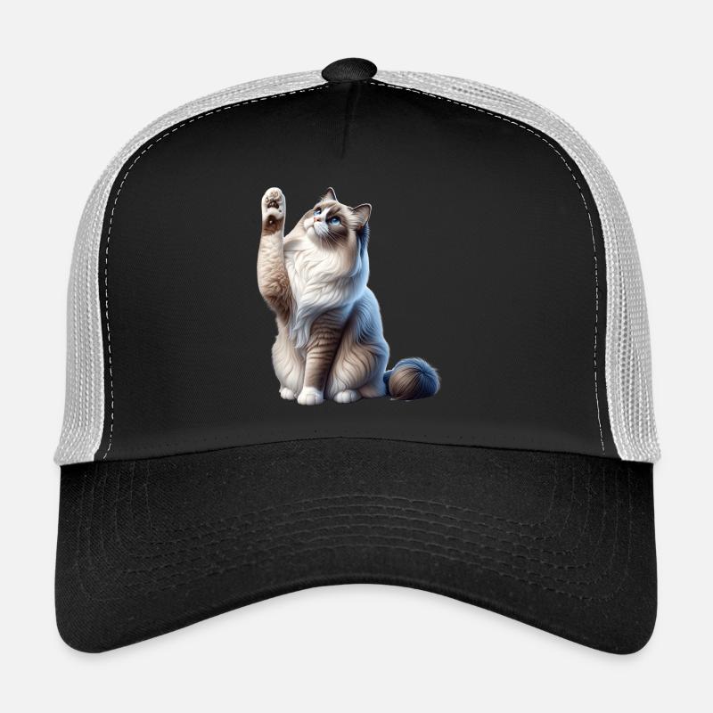 Ragdoll Katze Ragdoll Cat Trucker Cap