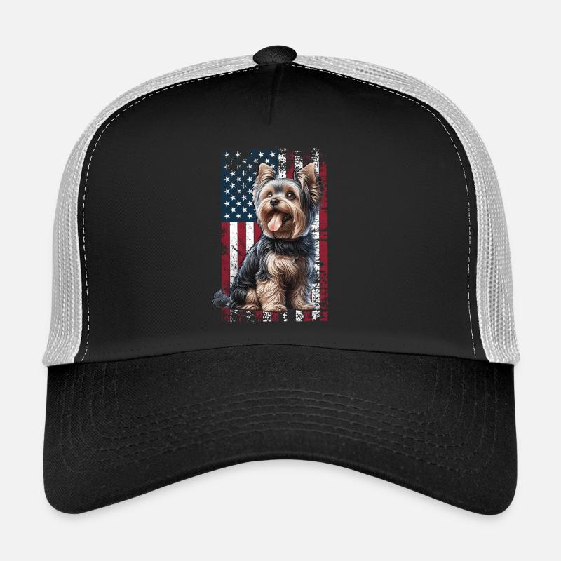 Yorkshire Terrier Terrier américain Yorkshire Terrier Casquette trucker 