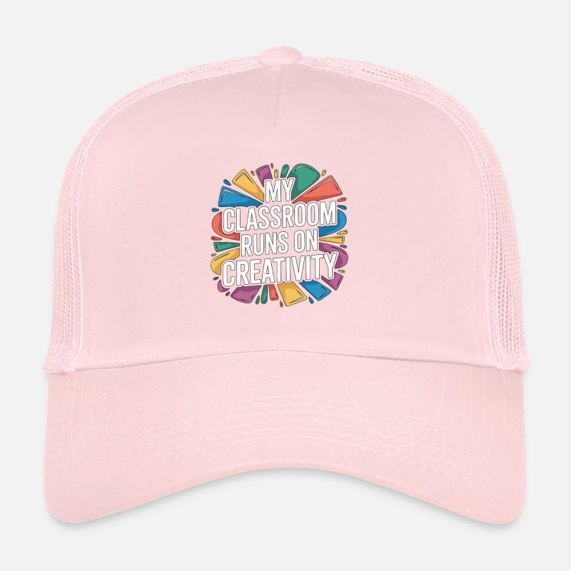 Enseignant designer My Classroom Runs Enseignant en design Casquette trucker 