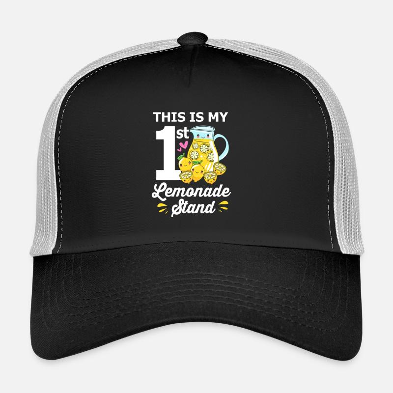 Lemonade, lemonade stand, lemon, lemon Trucker Cap
