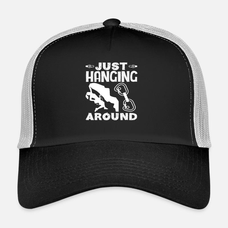Je traîne juste pour s’amuser à grimper Casquette trucker 