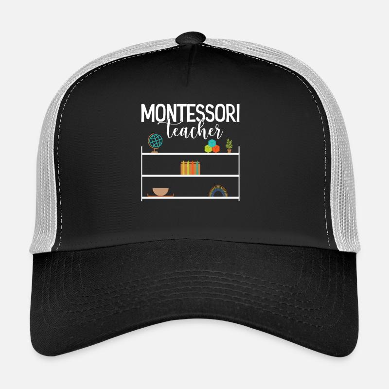  Montessory Worker Method School Worker Montessori Trucker Cap