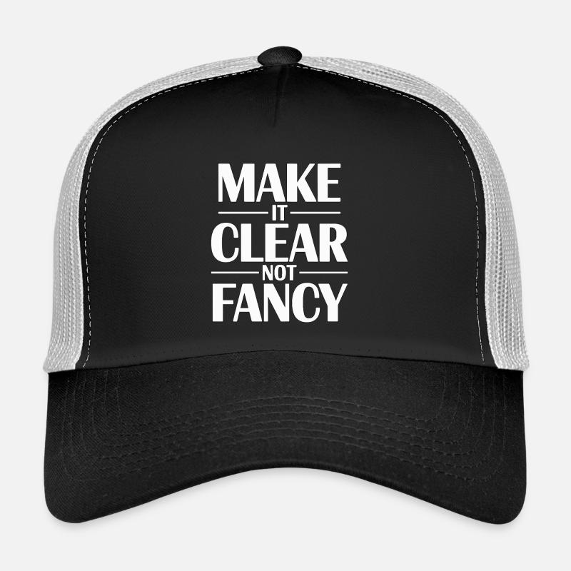 Enseignant en design : rendre ça clair : designer visuel Casquette trucker 