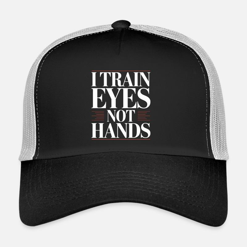 Designer Educator I Train Eyes Visual Designer Trucker Cap