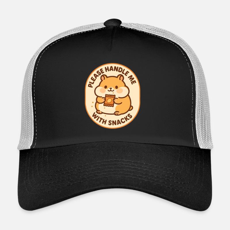 Mit Snacks behandeln | Hamster Humor Trucker Cap