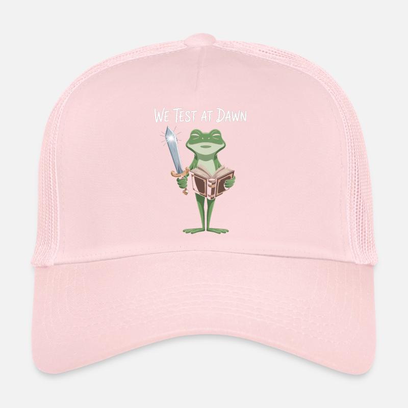Grenouille de Test de l’Aube : Épée & Parchemin Casquette trucker 