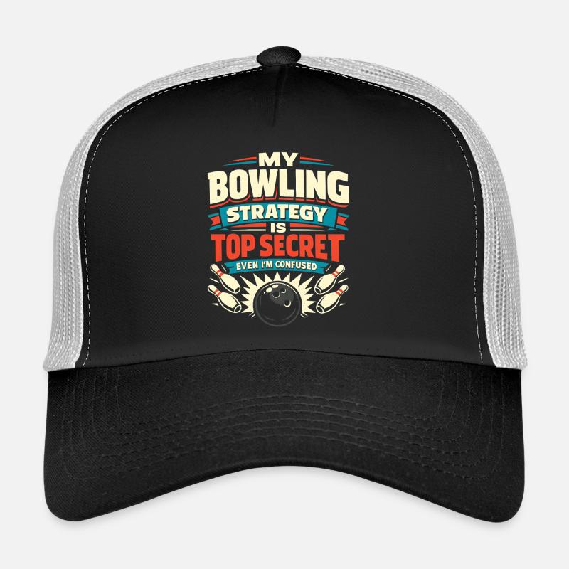 Bowling Strategy Trucker Cap