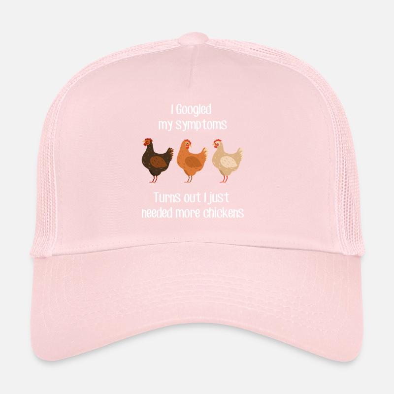 Chicken Talking To Trucker Cap