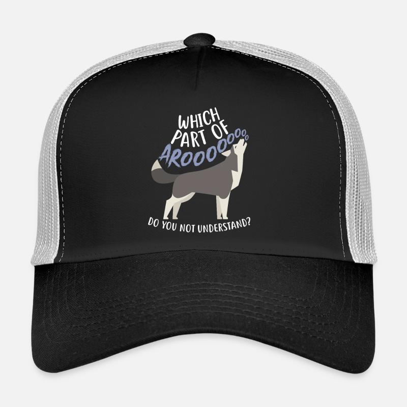 Sibirischer Husky-Hund Arooo Trucker Cap