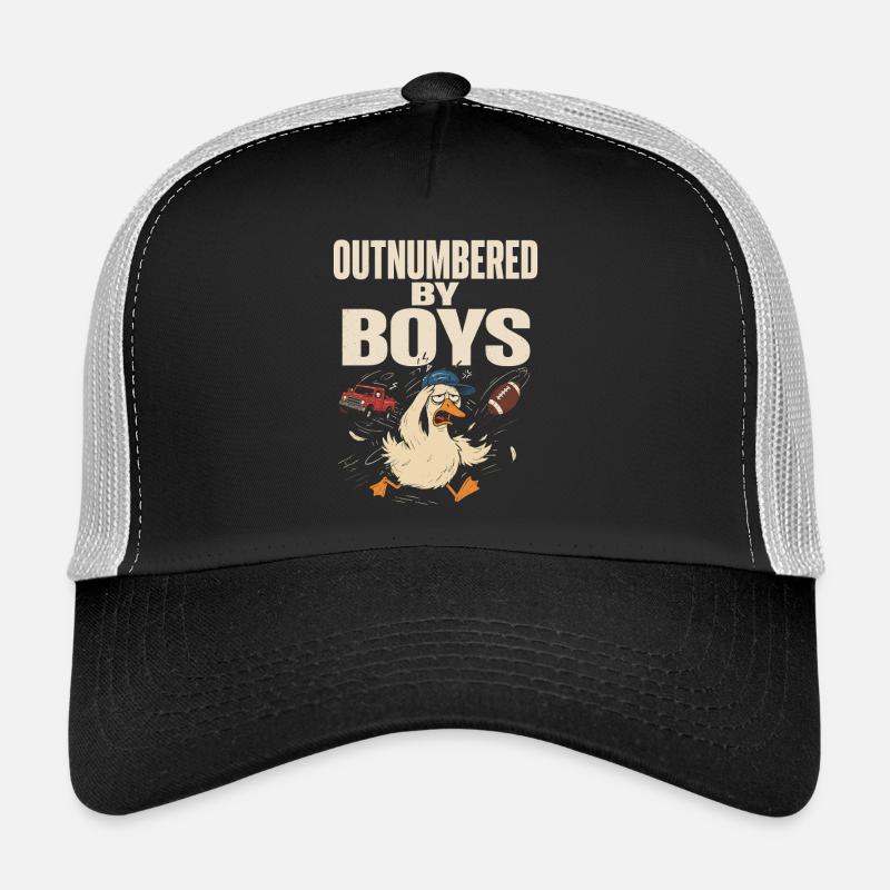 En infériorité numérique par les garçons Casquette trucker 