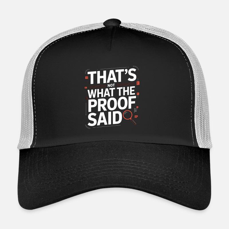 Print Designer That's Not What Pattern Designer Trucker Cap