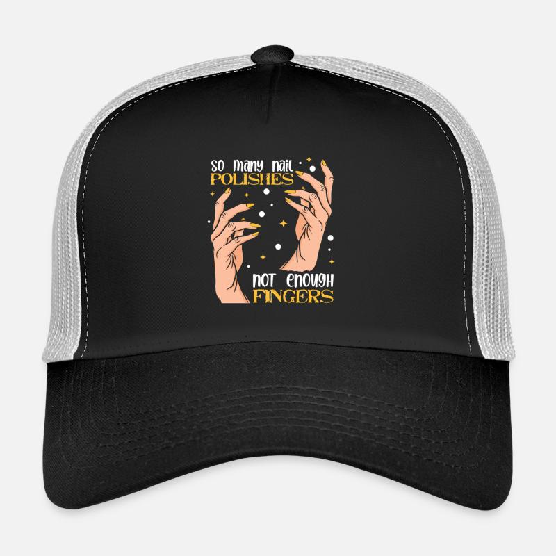 Nail Designer Nail Designer Cosmetics Nail Salon Trucker Cap