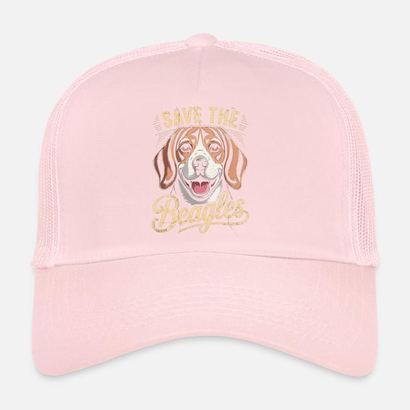 Sauvez les Beagle Casquette trucker 