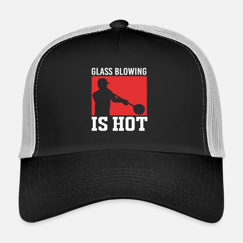 Verre soufflé Casquette trucker 