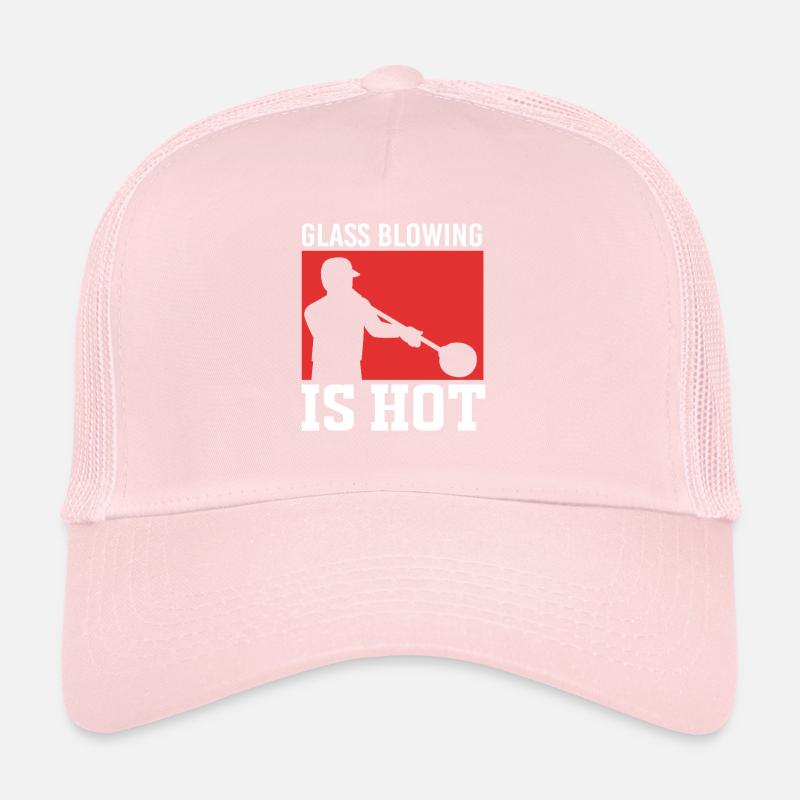 Verre soufflé Casquette trucker 