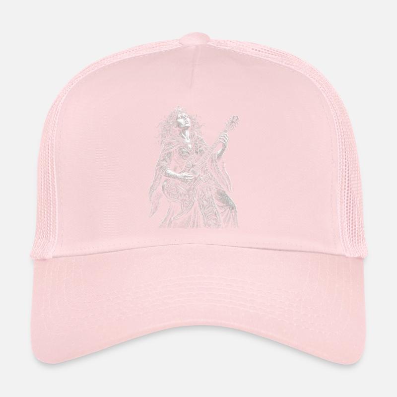 Hécate joue de la guitare Casquette trucker 