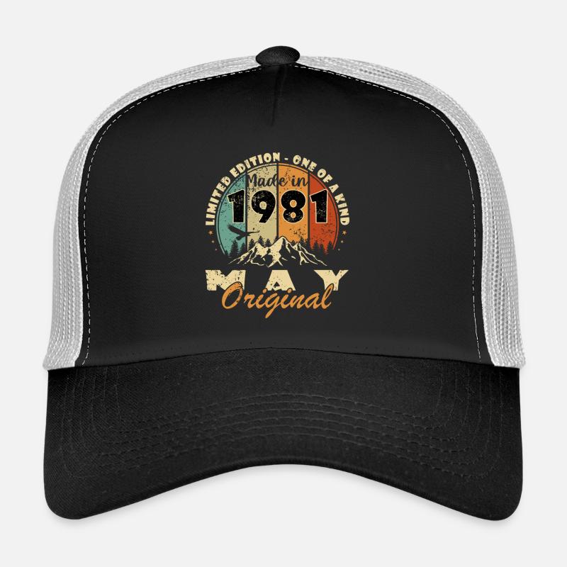 Mai 1981 - mai 1981 Casquette trucker 