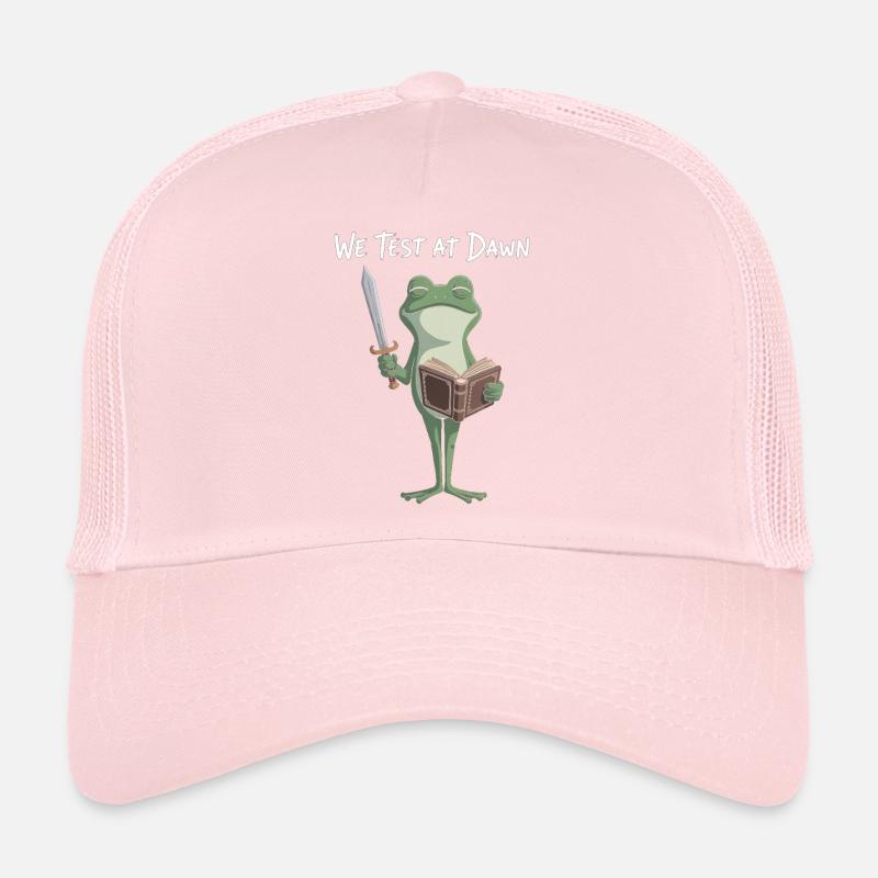Dawn Test Frog Knight Trucker Cap