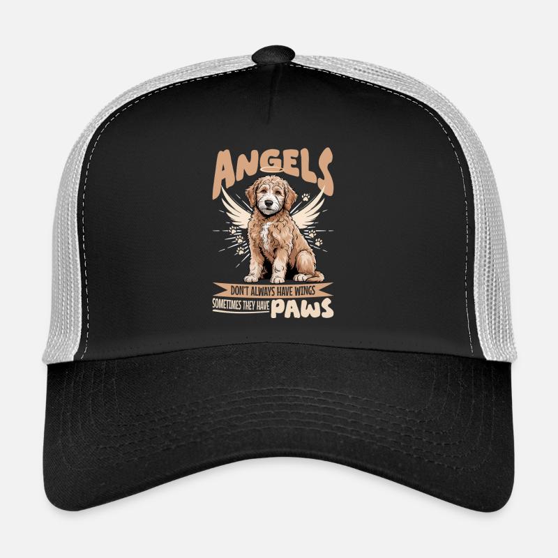 Race de chien Goldendoodle Casquette trucker 