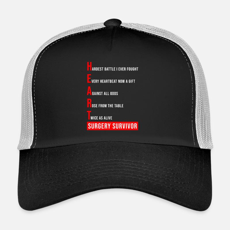 I Survived Open Heart Surgery Trucker Cap