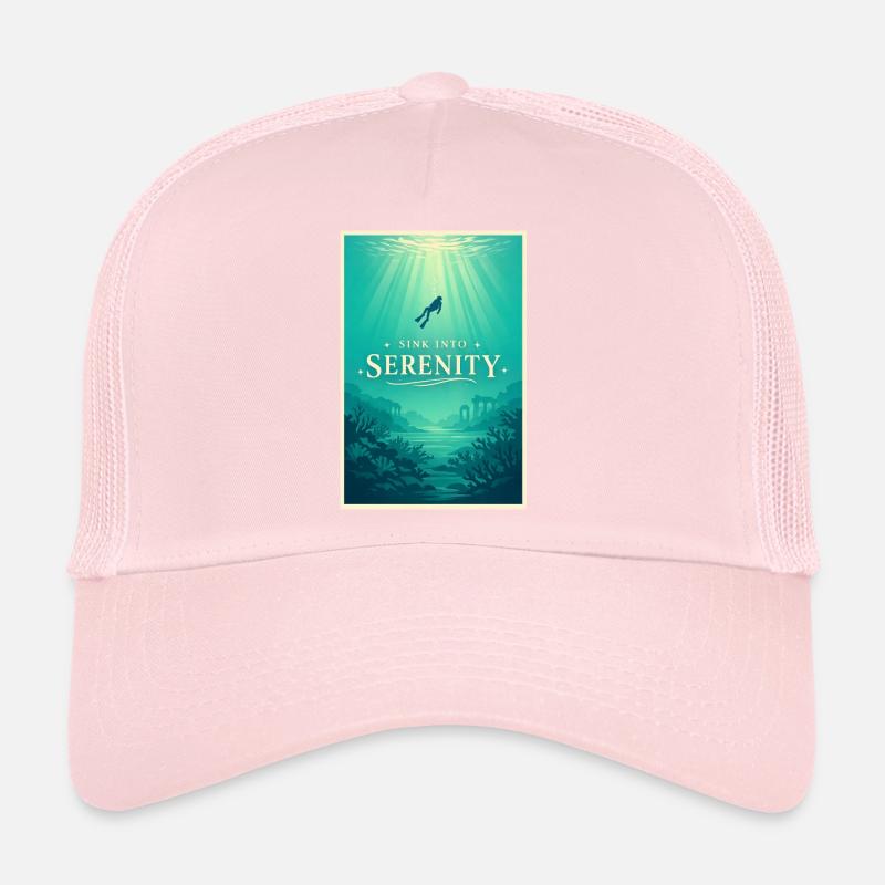 Immergez-vous dans la paix | Plongée Casquette trucker 