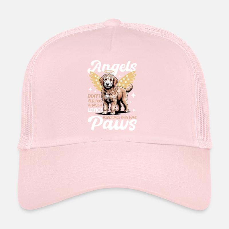 Race de chien Goldendoodle Casquette trucker 