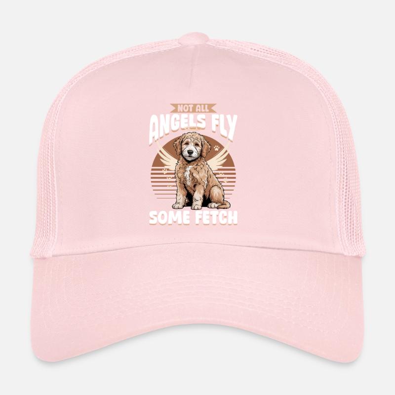 Race de chien Goldendoodle Casquette trucker 