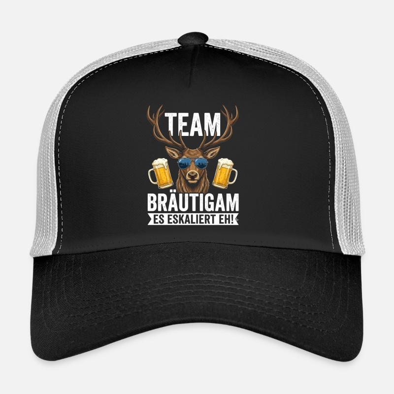 Team Bräutigam Es Eskaliert Eh Trucker Cap