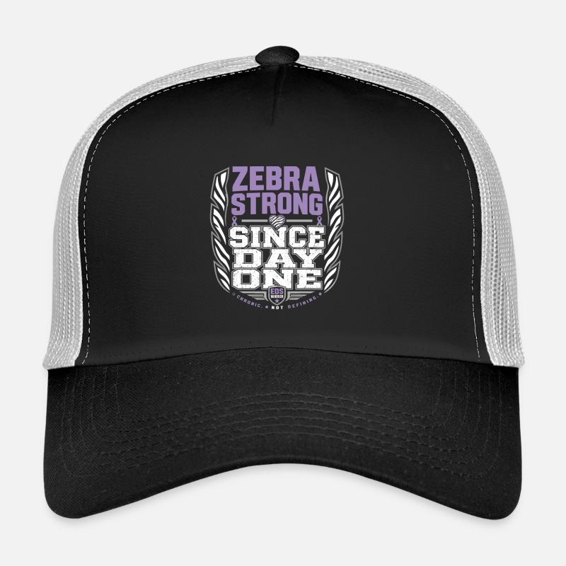 Eds Consciousness Ehlers-danlos Zebra Warrior Trucker Cap