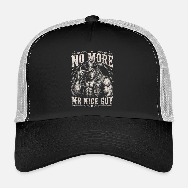 Pas un gars sympa, cowboy Casquette trucker 