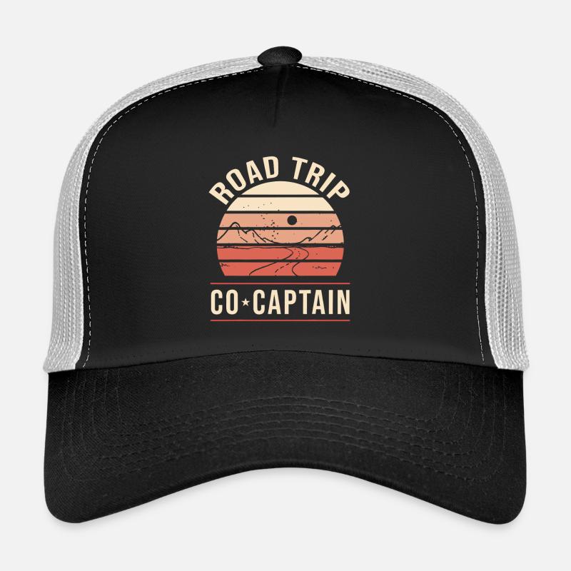 Commandant de voyage sur la route Casquette trucker 