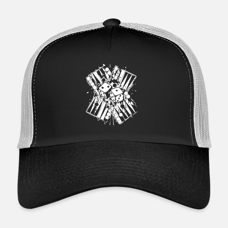 Backgammon | Board Game | Gift Trucker Cap