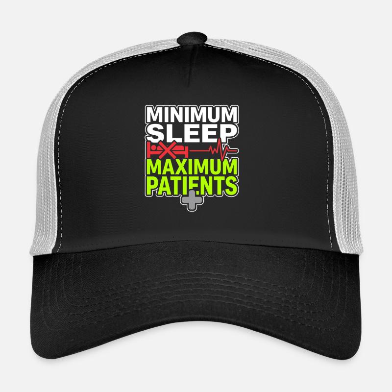 Night Shift Nurse, Tired Trucker Cap