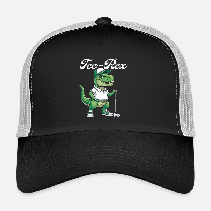 Tee Rex Dinosaurier-Golf Lustiger Golfer-Humor Trucker Cap