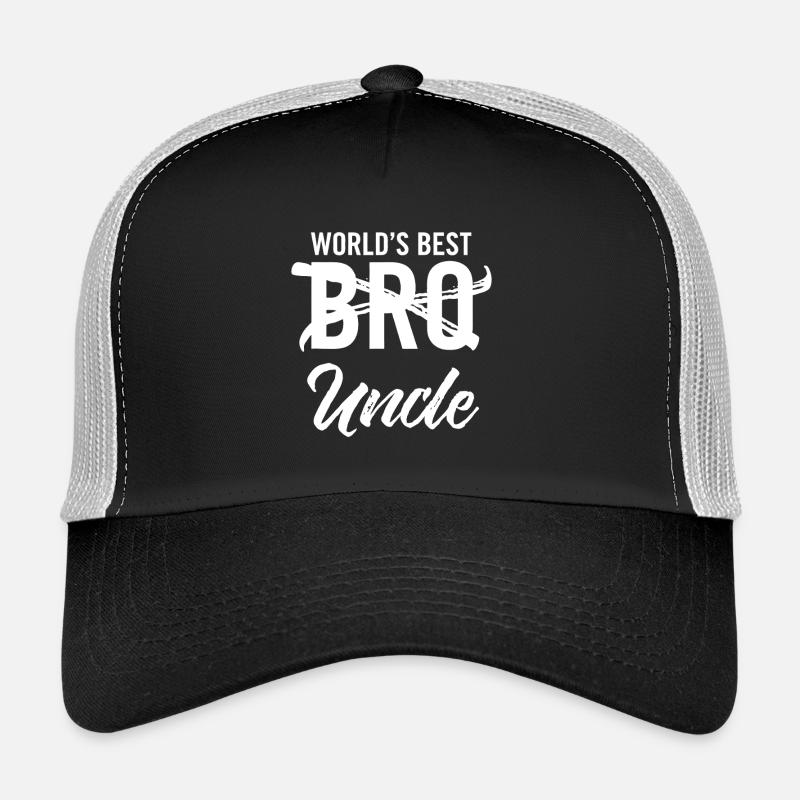 World's Best Bro Uncle - Trucker Cap - black/stone grey