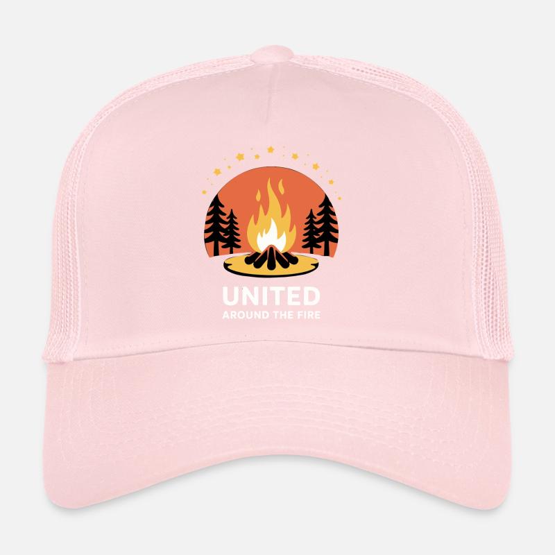 Campfire Unity Circle Trucker Cap