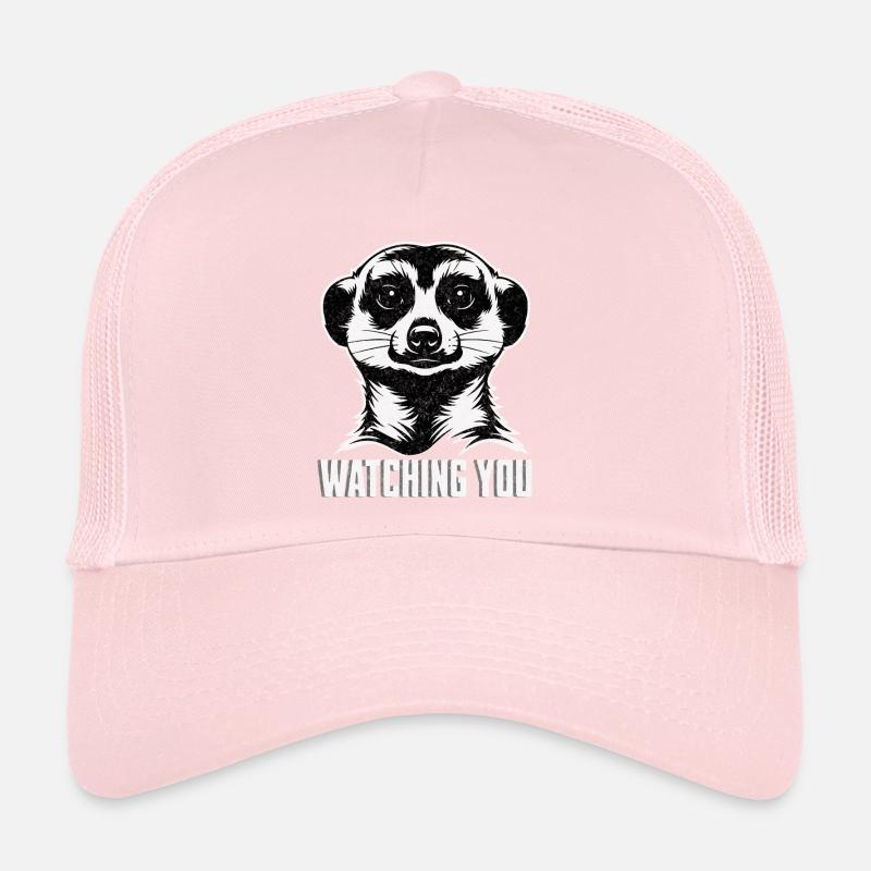 Suricate qui te regarde - Chemise drôle d’animal Casquette trucker 