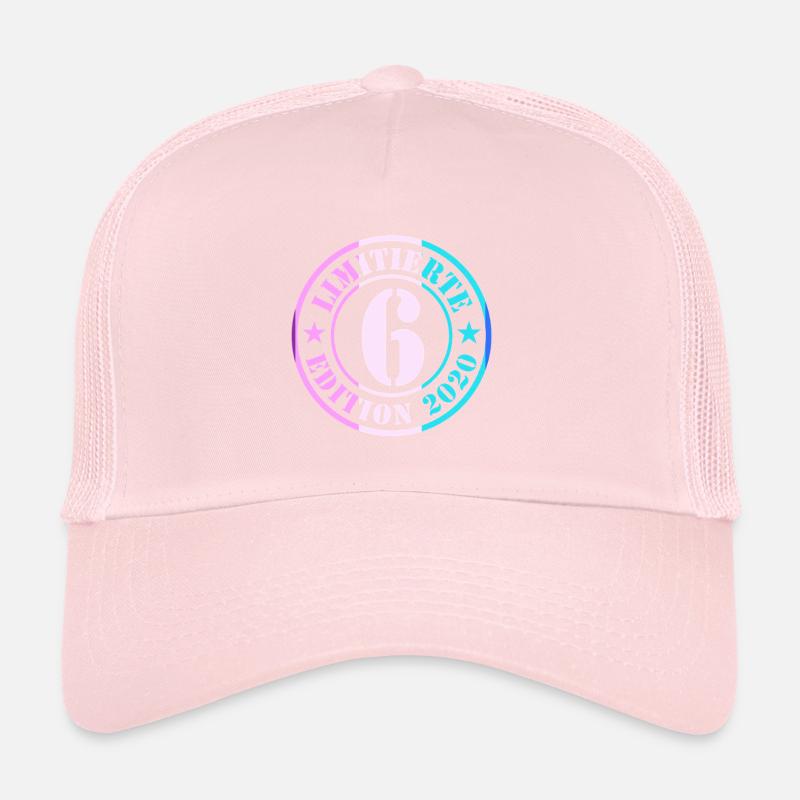 Fille garçon de 6e anniversaire Casquette trucker 
