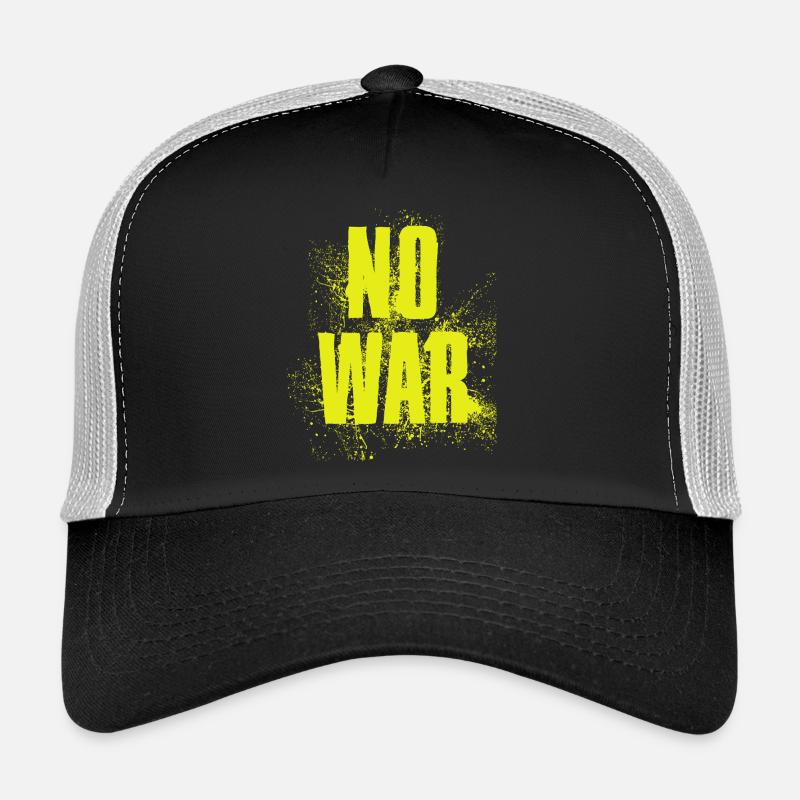 NO WAR – Statement for peace against war Trucker Cap