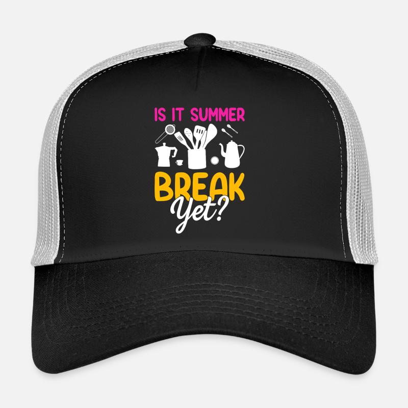 Summer break already? Kitchen motif Trucker Cap