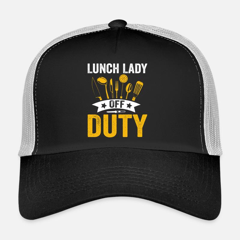 Lunch Lady Duty Küchenheldin Trucker Cap