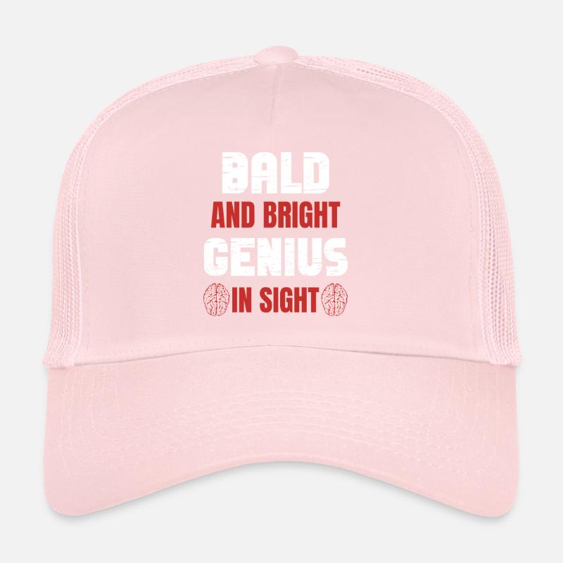 Bald Bright Genius Trucker Cap