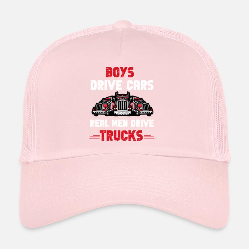 Real Men Trucks Trucker Cap